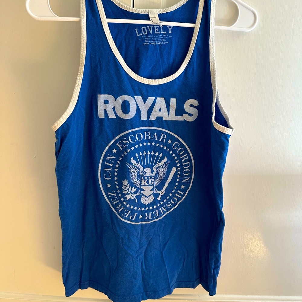 KC Royals Ramones tank